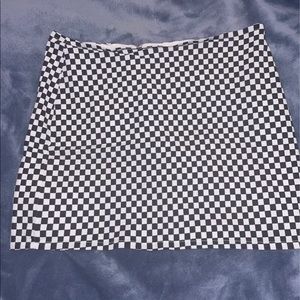 Super cute Checkered Mini Skirt